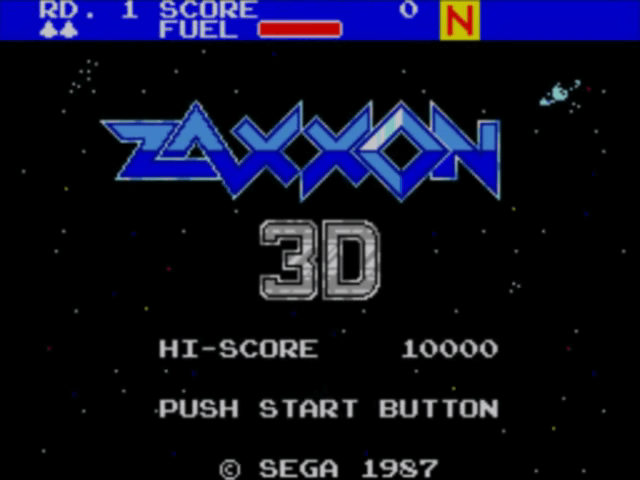 Zaxxon 3D screenshot 3 for Sega Master System